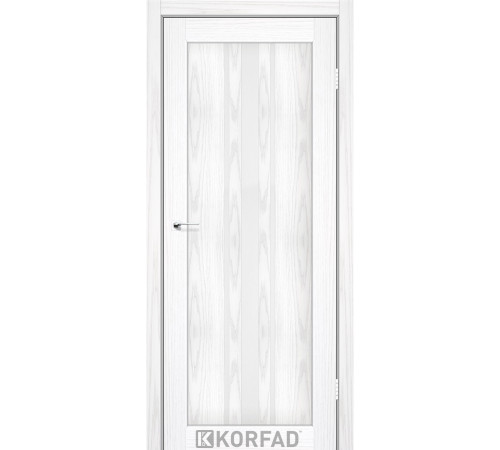 Межкомнатные Двери Korfad Florence FL-03 сатин белый ПВХ плёнка