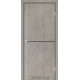 Межкомнатные Двери Korfad Deco Loft Plato DLP-01 black ПВХ плёнка