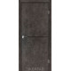 Межкомнатные Двери Korfad Deco Loft Plato DLP-01 black ПВХ плёнка