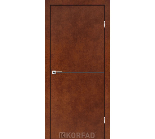Межкомнатные Двери Korfad Deco Loft Plato DLP-01 antracite ПВХ плёнка