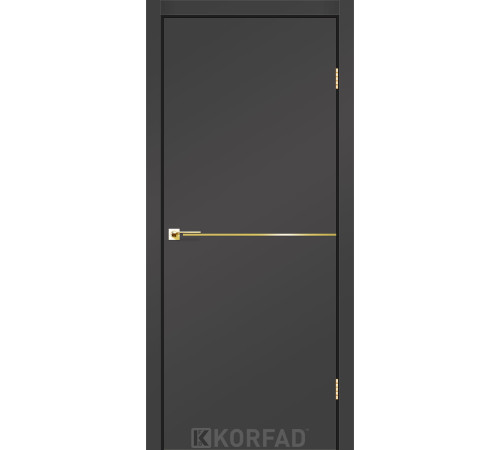 Межкомнатные Двери Korfad Deco Loft Plato DLP-01 Super PET Gold ПВХ плёнка