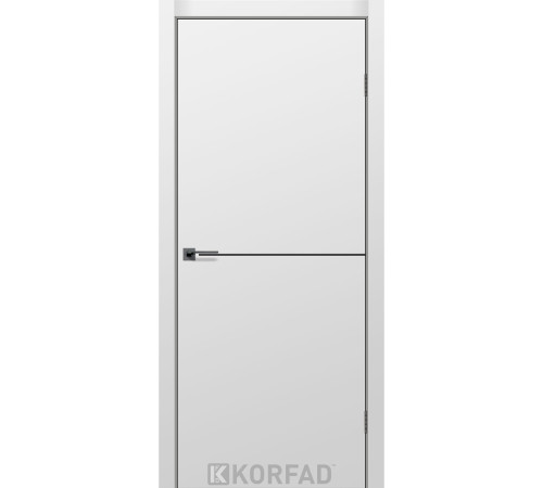 Межкомнатные Двери Korfad Deco Loft Plato DLP-01 Super PET Antracite ПВХ плёнка