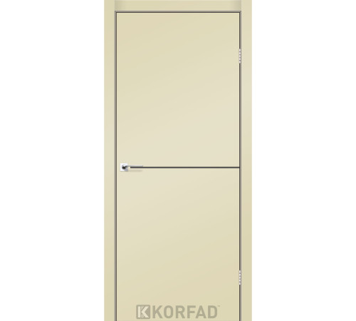 Межкомнатные Двери Korfad Deco Loft Plato DLP-01 Super PET Antracite ПВХ плёнка