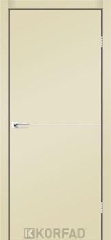 Двері Korfad Deco Loft Plato DLP-01 Super PET Nickel
