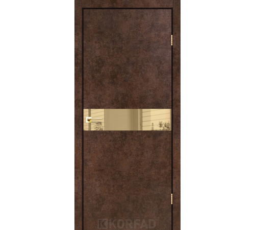 Межкомнатные Двери Korfad Glass Loft Plato GLP-01 ПВХ плёнка