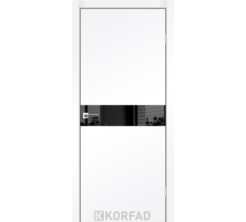 Межкомнатные Двери Korfad Glass Loft Plato GLP-01 Super PET ПВХ плёнка