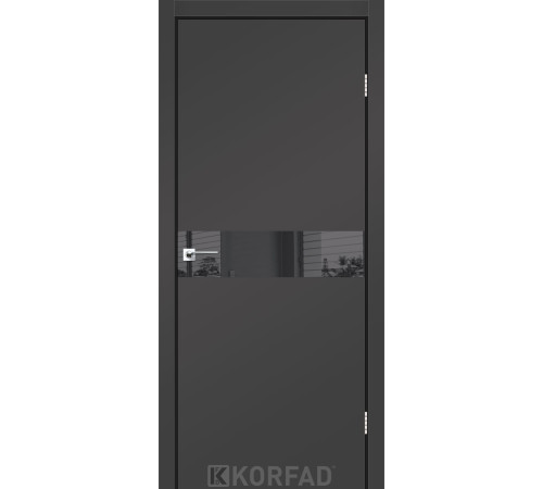 Межкомнатные Двери Korfad Glass Loft Plato GLP-01 Super PET ПВХ плёнка