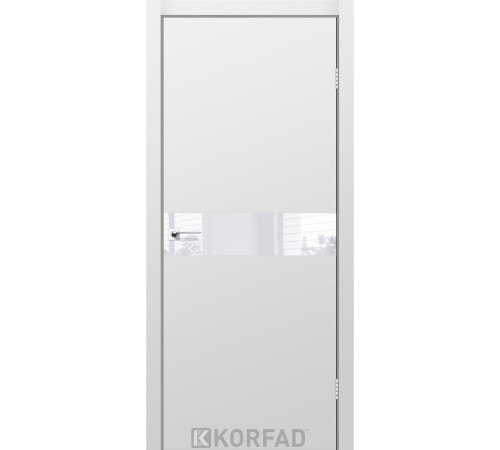 Межкомнатные Двери Korfad Glass Loft Plato GLP-01 Super PET ПВХ плёнка