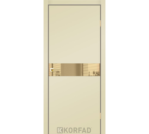 Межкомнатные Двери Korfad Glass Loft Plato GLP-01 Super PET ПВХ плёнка