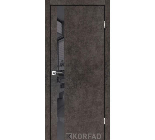 Міжкімнатні Двері Korfad Glass Loft Plato GLP-02 ПВХ плівка