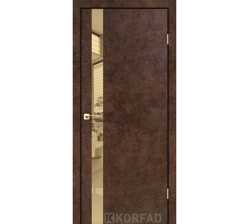 Міжкімнатні Двері Korfad Glass Loft Plato GLP-02 ПВХ плівка