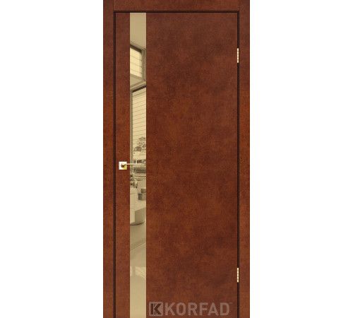 Міжкімнатні Двері Korfad Glass Loft Plato GLP-02 ПВХ плівка