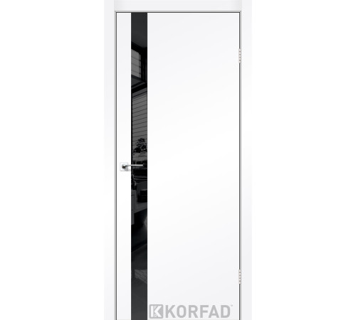 Межкомнатные Двери Korfad Glass Loft Plato GLP-02 Super PET ПВХ плёнка