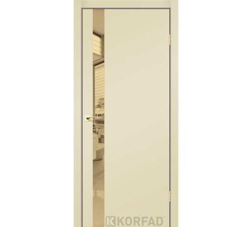 Межкомнатные Двери Korfad Glass Loft Plato GLP-02 Super PET ПВХ плёнка