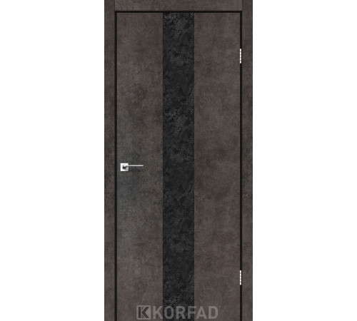 Межкомнатные Двери Korfad Glass Loft Plato GLP-03 ПВХ плёнка