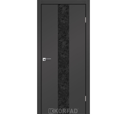 Межкомнатные Двери Korfad Glass Loft Plato GLP-03 Super PET ПВХ плёнка