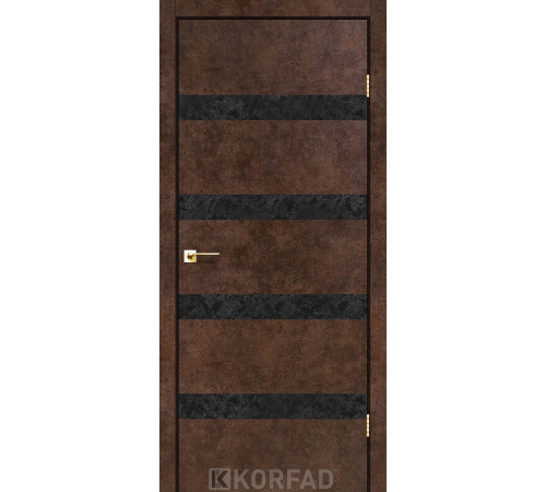 Межкомнатные Двери Korfad Glass Loft Plato GLP-04 ПВХ плёнка