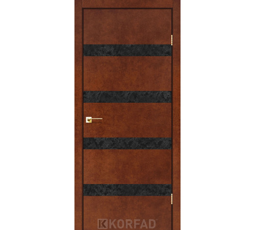 Межкомнатные Двери Korfad Glass Loft Plato GLP-04 ПВХ плёнка