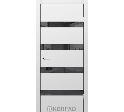 Межкомнатные Двери Korfad Glass Loft Plato GLP-04 Super PET ПВХ плёнка
