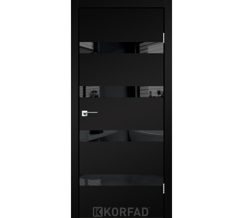 Межкомнатные Двери Korfad Glass Loft Plato GLP-04 Super PET ПВХ плёнка