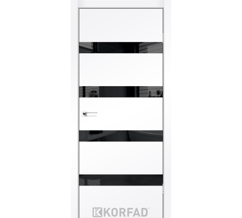 Межкомнатные Двери Korfad Glass Loft Plato GLP-04 Super PET ПВХ плёнка