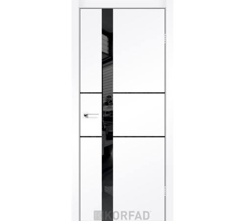 Межкомнатные Двери Korfad Glass Loft Plato GLP-06 Super PET ПВХ плёнка
