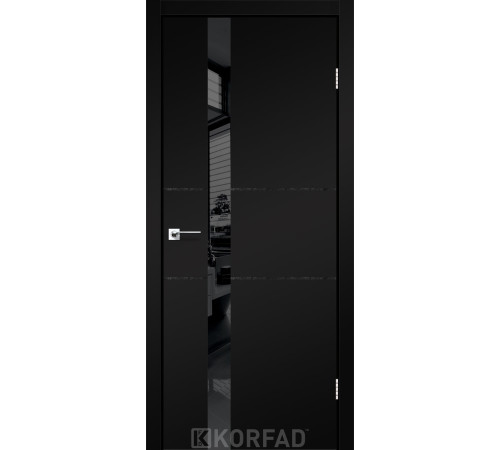 Межкомнатные Двери Korfad Glass Loft Plato GLP-06 Super PET ПВХ плёнка