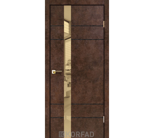 Межкомнатные Двери Korfad Glass Loft Plato GLP-07 ПВХ плёнка