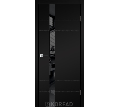 Межкомнатные Двери Korfad Glass Loft Plato GLP-07 Super PET ПВХ плёнка