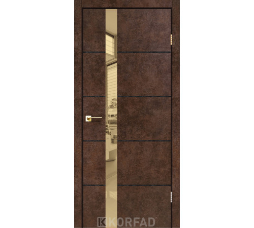 Межкомнатные Двери Korfad Glass Loft Plato GLP-08 ПВХ плёнка