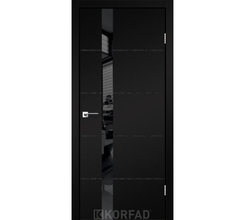 Межкомнатные Двери Korfad Glass Loft Plato GLP-08 Super PET ПВХ плёнка