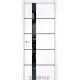 Межкомнатные Двери Korfad Glass Loft Plato GLP-08 Super PET ПВХ плёнка