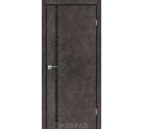 Межкомнатные Двери Korfad Glass Loft Plato GLP-09 ПВХ плёнка