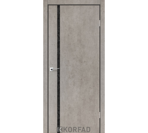 Межкомнатные Двери Korfad Glass Loft Plato GLP-09 ПВХ плёнка