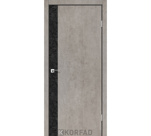 Межкомнатные Двери Korfad Glass Loft Plato GLP-10 ПВХ плёнка