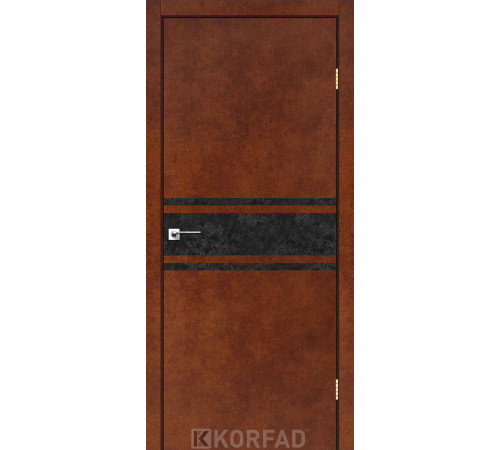 Межкомнатные Двери Korfad Glass Loft Plato GLP-11 ПВХ плёнка