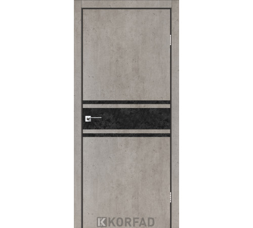 Межкомнатные Двери Korfad Glass Loft Plato GLP-11 ПВХ плёнка