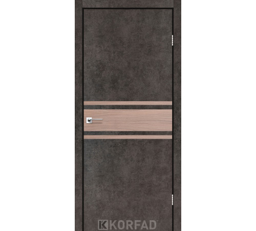 Межкомнатные Двери Korfad Glass Loft Plato GLP-11 ПВХ плёнка