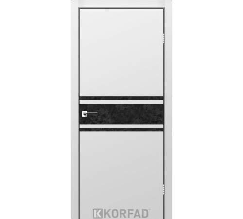 Межкомнатные Двери Korfad Glass Loft Plato GLP-11 Super PET ПВХ плёнка