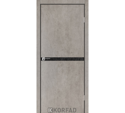 Межкомнатные Двери Korfad Glass Loft Plato GLP-12 ПВХ плёнка