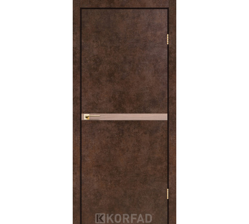 Межкомнатные Двери Korfad Glass Loft Plato GLP-12 ПВХ плёнка