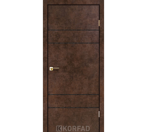 Межкомнатные Двери Korfad Glass Loft Plato GLP-13 ПВХ плёнка