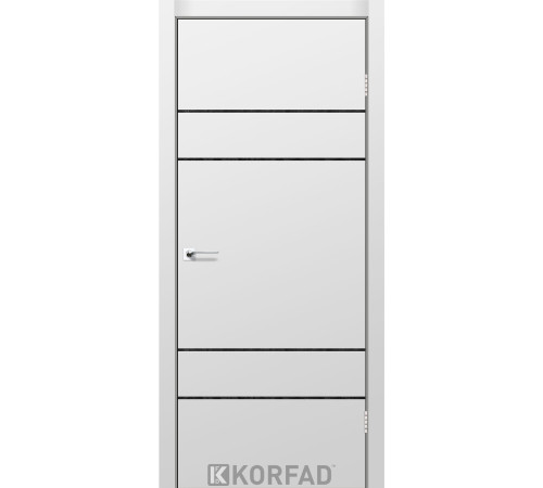 Межкомнатные Двери Korfad Glass Loft Plato GLP-13 Super PET ПВХ плёнка