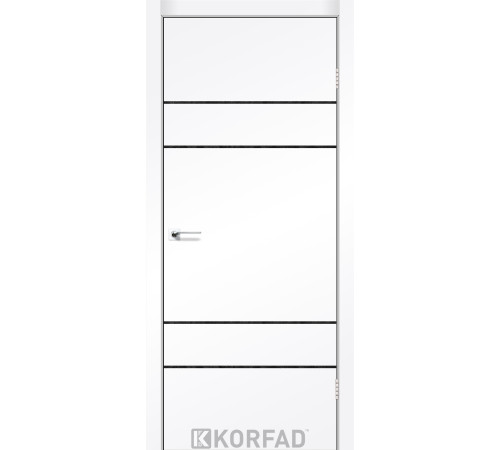 Межкомнатные Двери Korfad Glass Loft Plato GLP-13 Super PET ПВХ плёнка