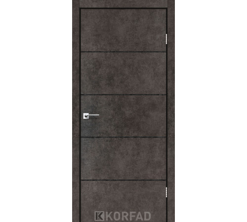 Межкомнатные Двери Korfad Glass Loft Plato GLP-14 ПВХ плёнка