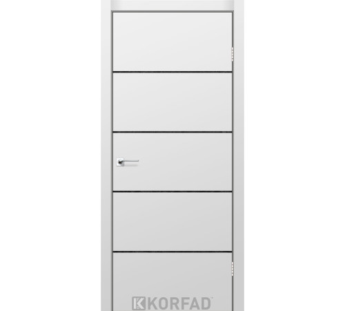 Межкомнатные Двери Korfad Glass Loft Plato GLP-14 Super PET ПВХ плёнка