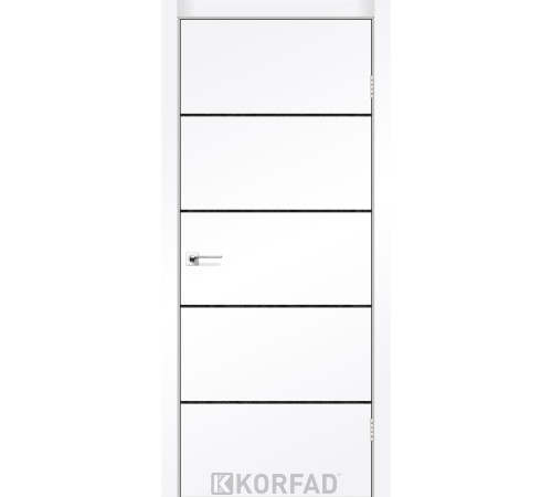 Межкомнатные Двери Korfad Glass Loft Plato GLP-14 Super PET ПВХ плёнка