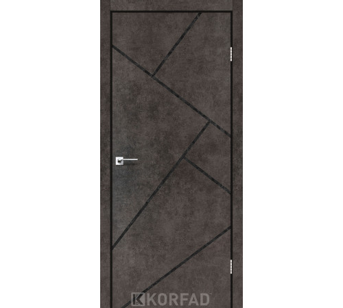 Межкомнатные Двери Korfad Glass Loft Plato GLP-15 ПВХ плёнка