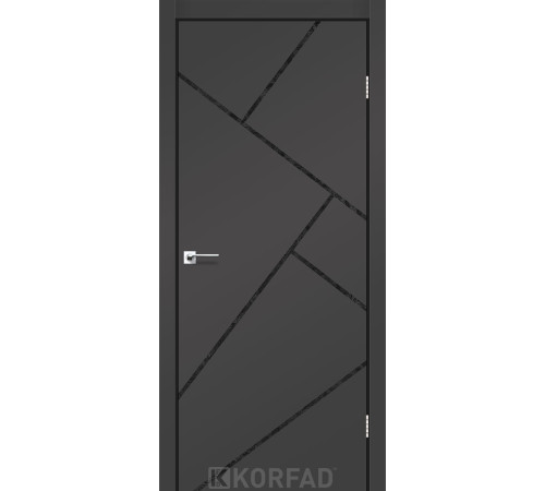 Межкомнатные Двери Korfad Glass Loft Plato GLP-15 Super PET ПВХ плёнка