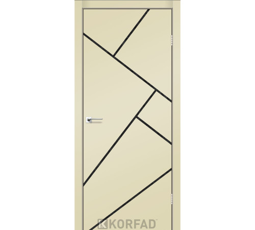 Межкомнатные Двери Korfad Glass Loft Plato GLP-15 Super PET ПВХ плёнка